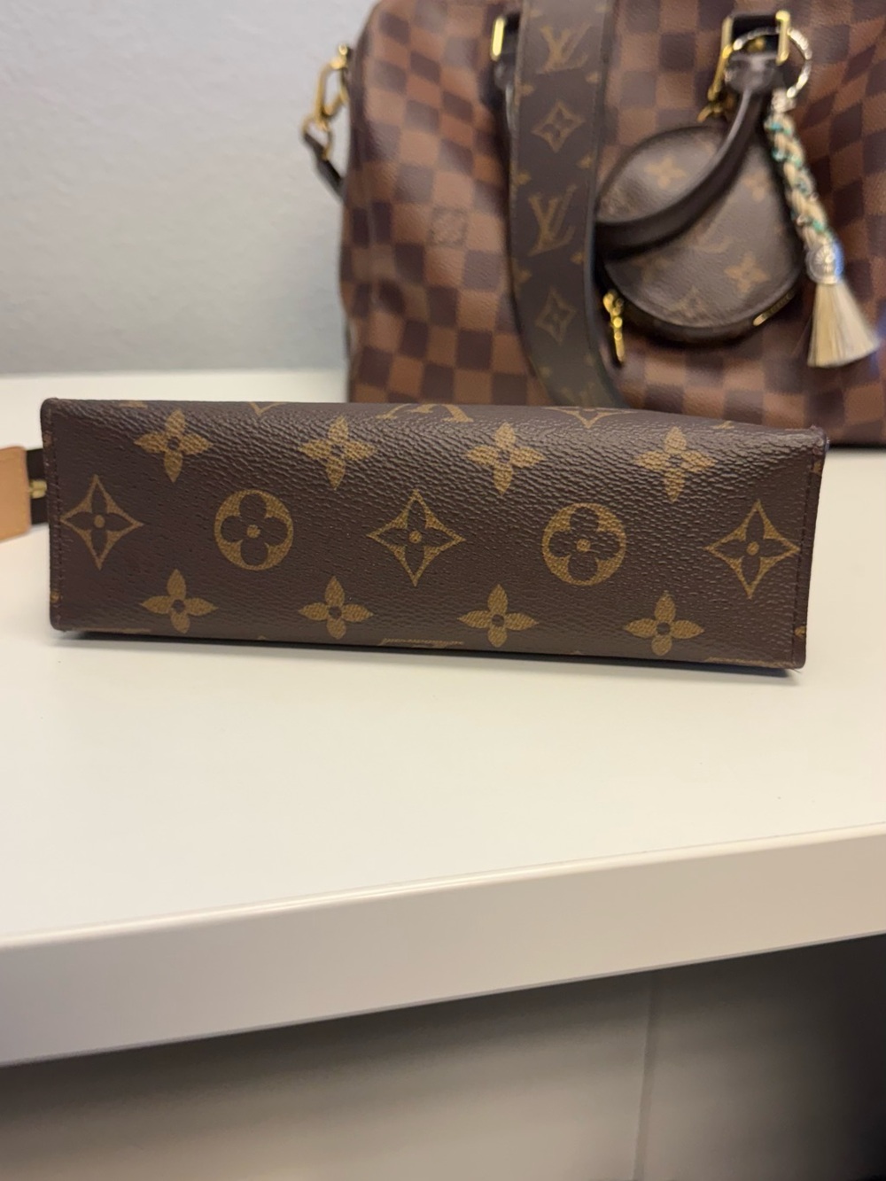 Louis Vuitton Brown Monogram Canvas Toiletry 19 Pouch - Picture 4 of 9